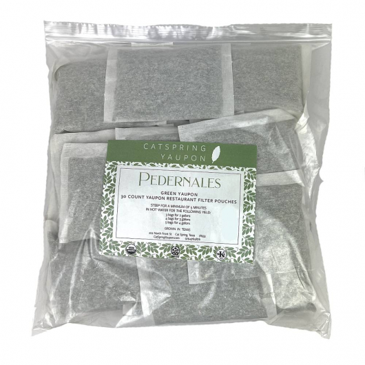 Pedernales Green Yaupon Iced Tea Bags
